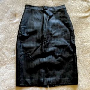 Banana Republic Faux Leather Skirt